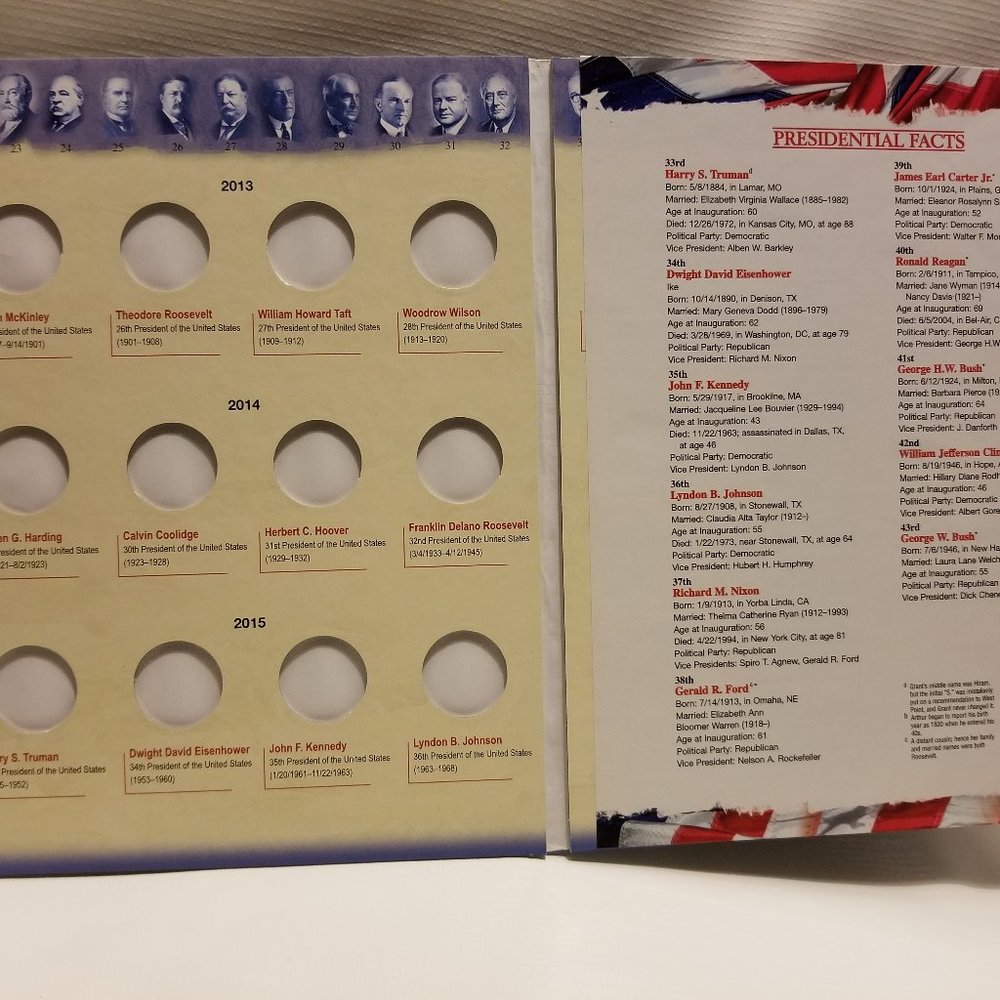 US Presidential Dollars 2007 onwards holder - Picture 5 of 6